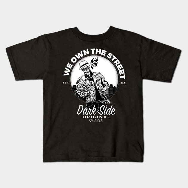 dark side Kids T-Shirt by janvimar